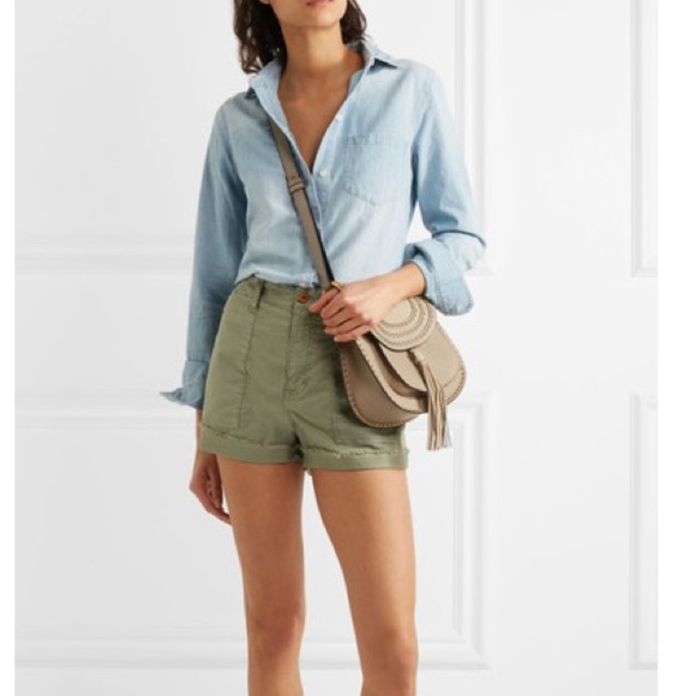 Madewell Chambray Top